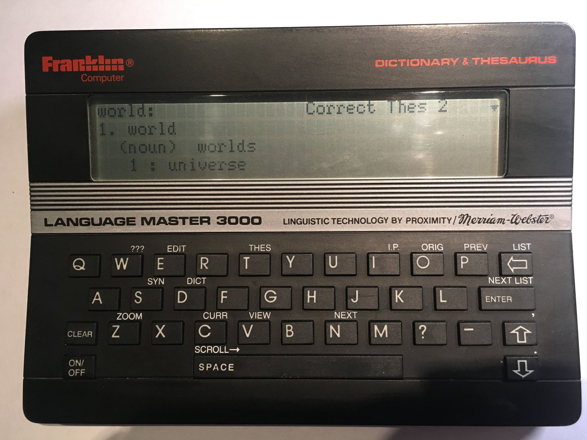 Language Master 3000, внешний вид